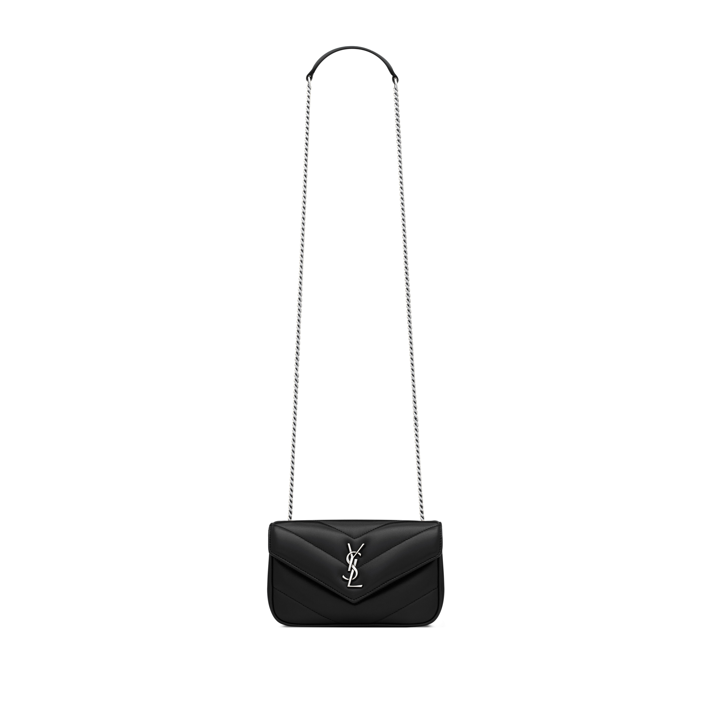 YSL LOULOU MINI IN LAMBSKIN 821749AAE4Y1000 (20*12*5cm) YSL LOULOU MINI IN LAMBSKIN 821749AAE4Y1000 (20*12*5cm)